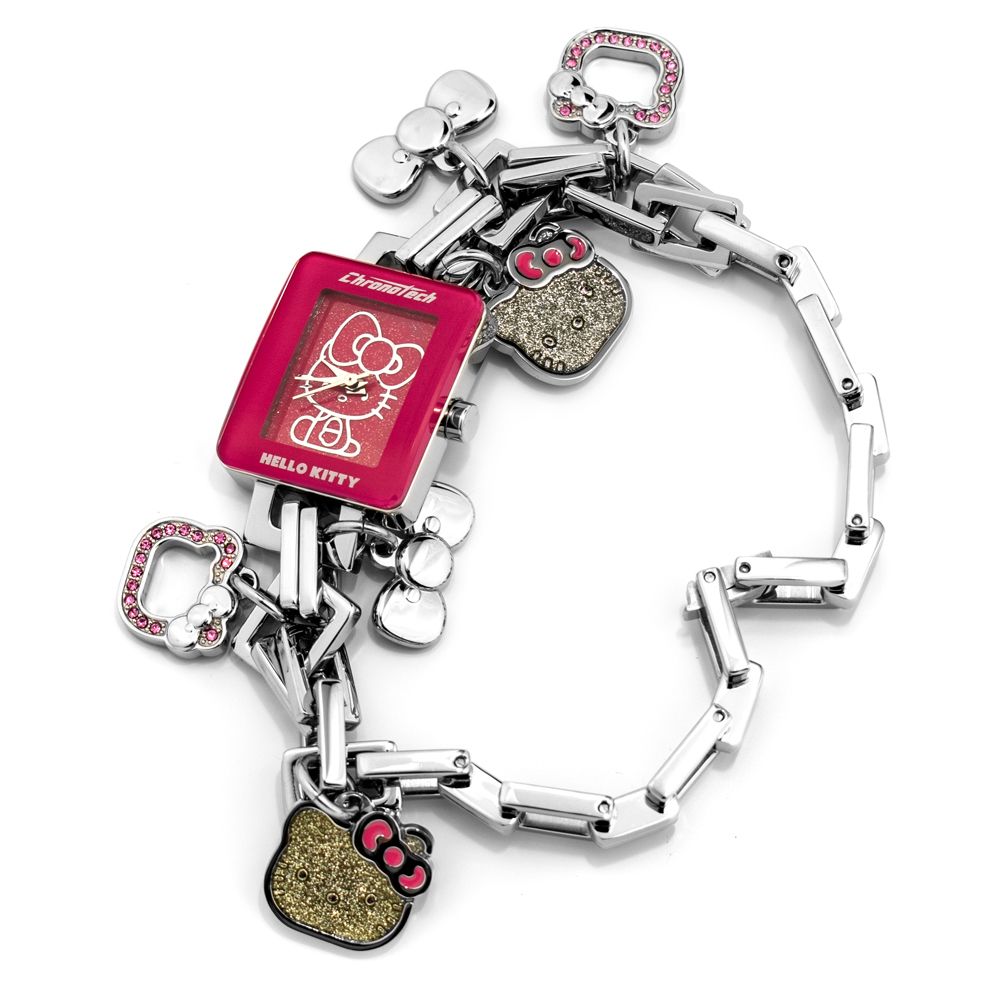 Chronotech Silver Stainless Steel Bracelet Women's Watch