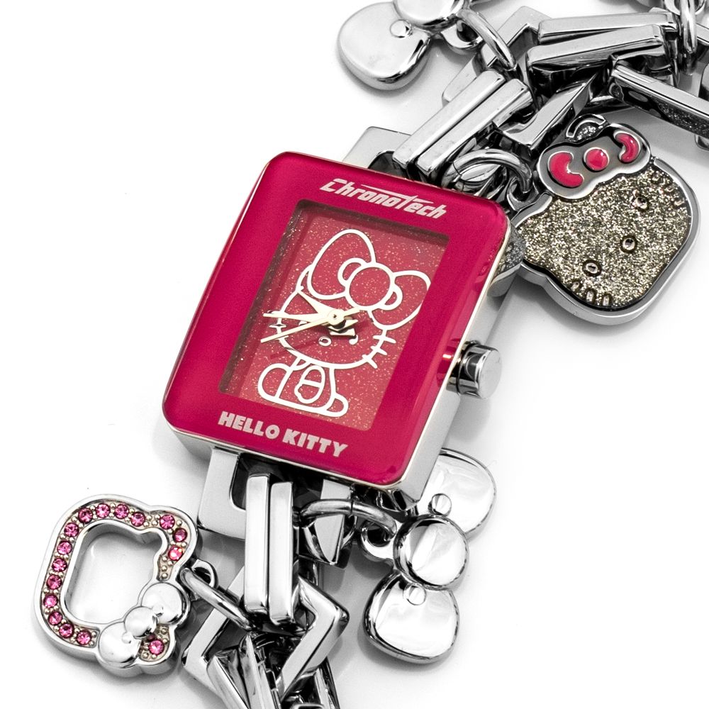Chronotech Silver Stainless Steel Bracelet Women's Watch