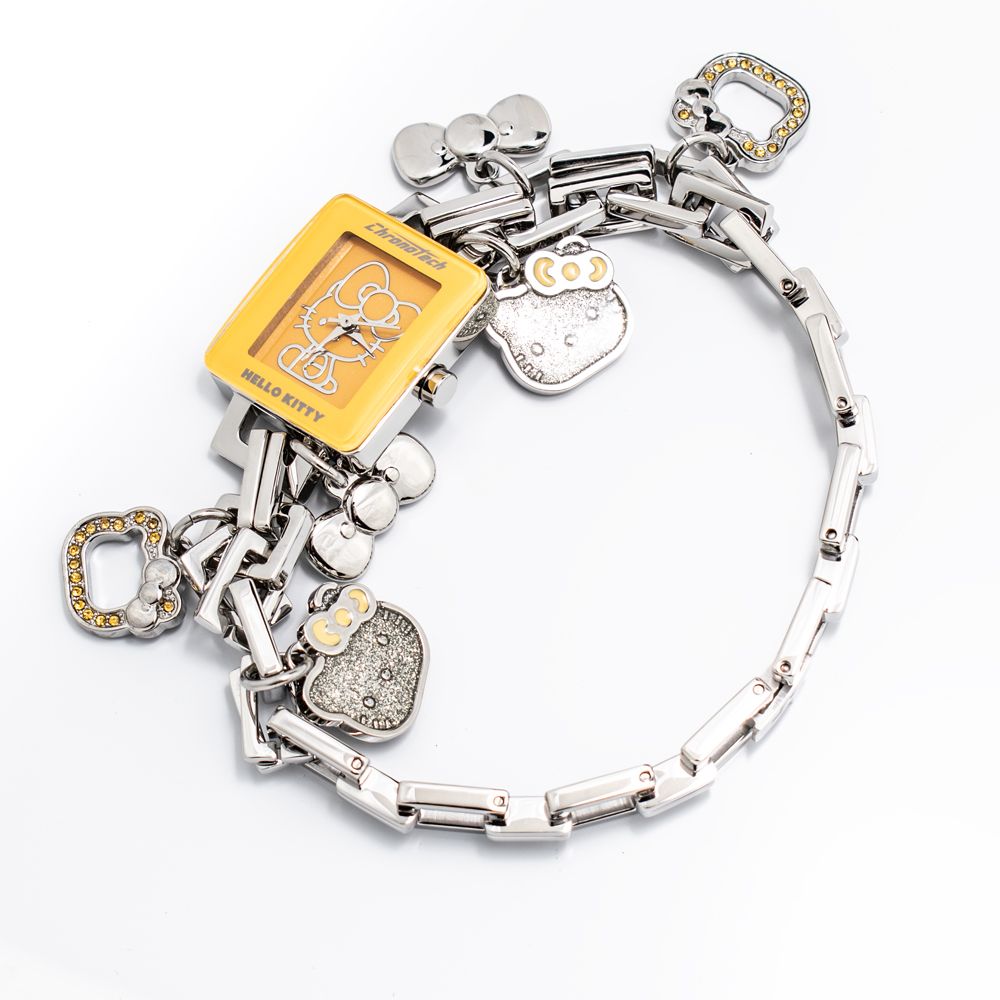 Chronotech Silver Stainless Steel Dress Women's Watch