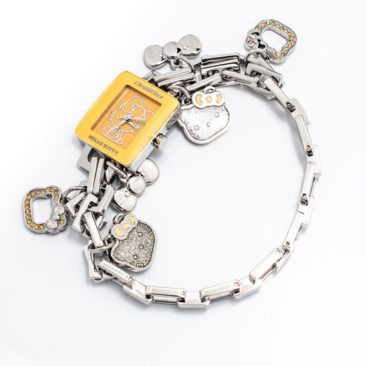 Chronotech Silver Stainless Steel Dress Women's Watch