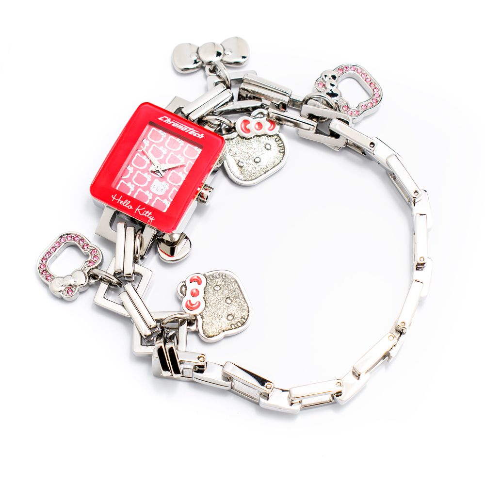 Chronotech Silver Stainless Steel Bracelet Women's Watch