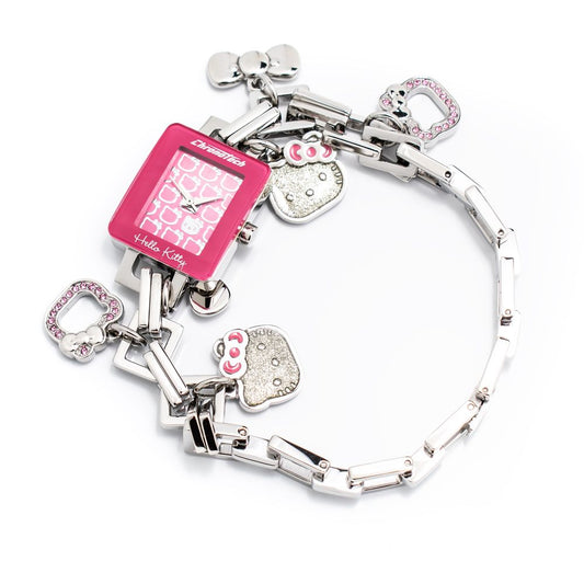 Chronotech Silver Stainless Steel Bracelet Women's Watch