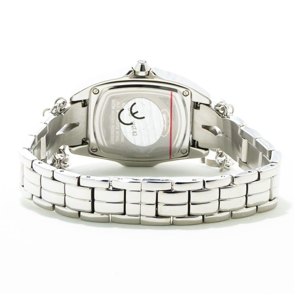Chronotech Silver Stainless Steel Bracelet Women's Watch