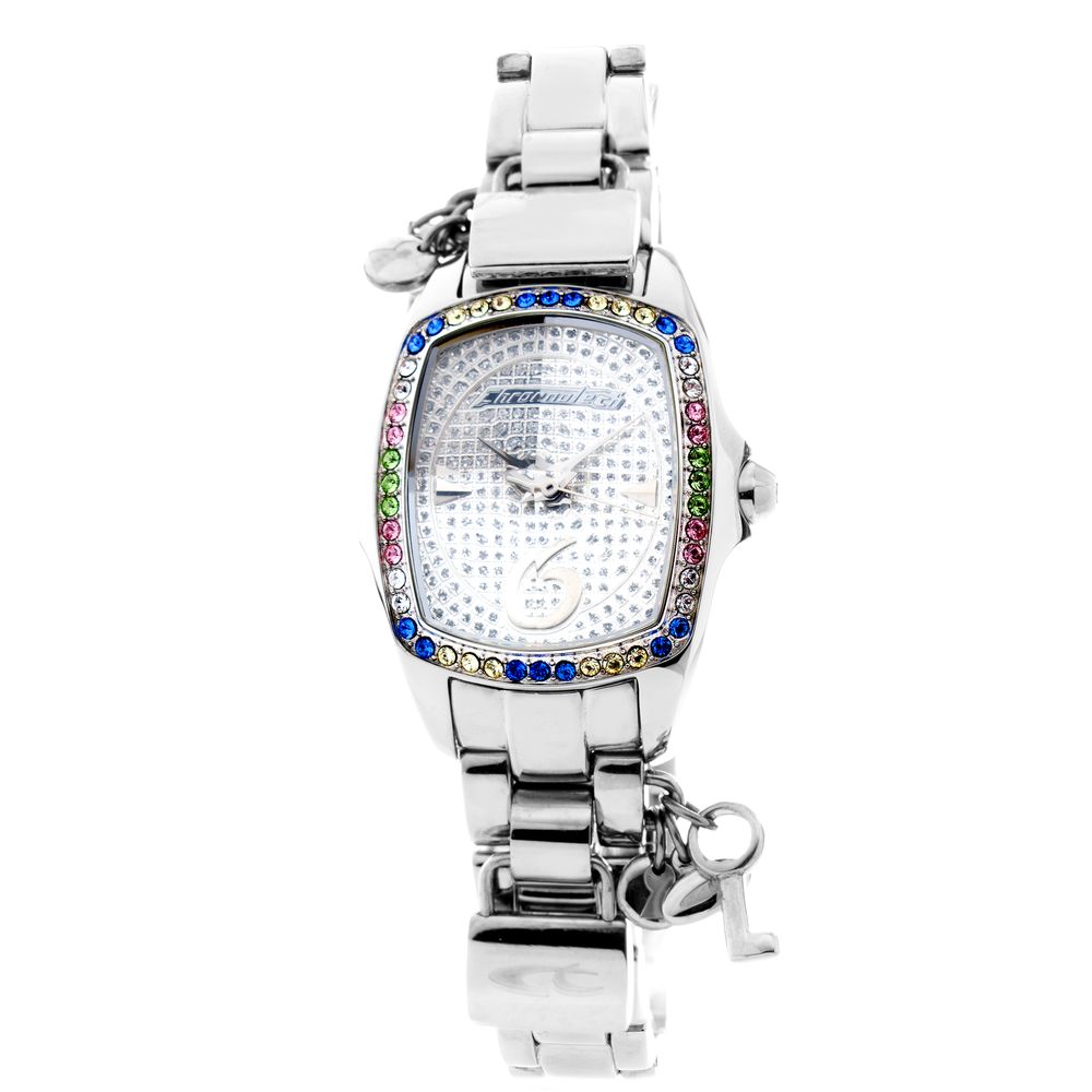 Chronotech Silver Stainless Steel Bracelet Women's Watch