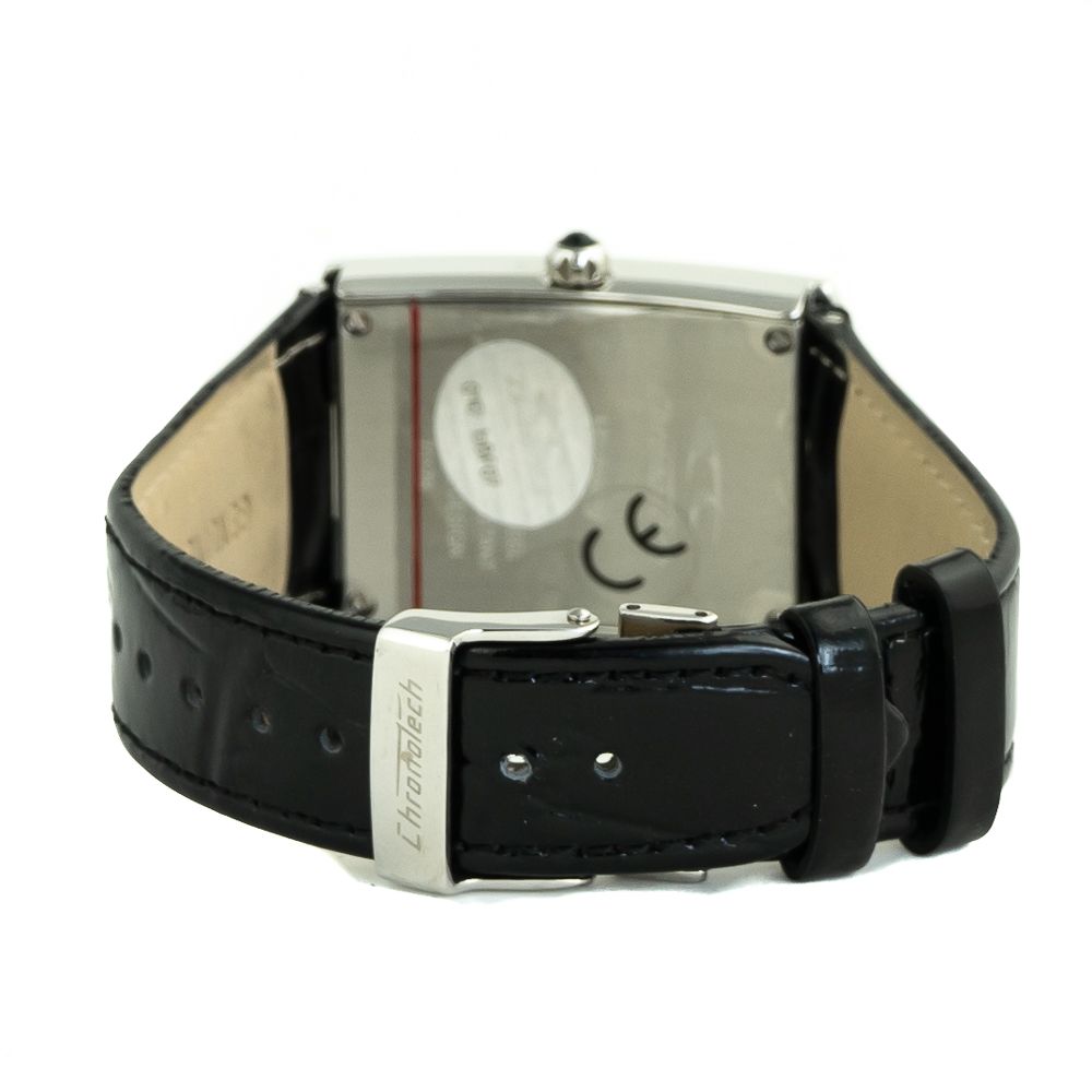 Chronotech Silver Stainless Steel Dress  Watch
