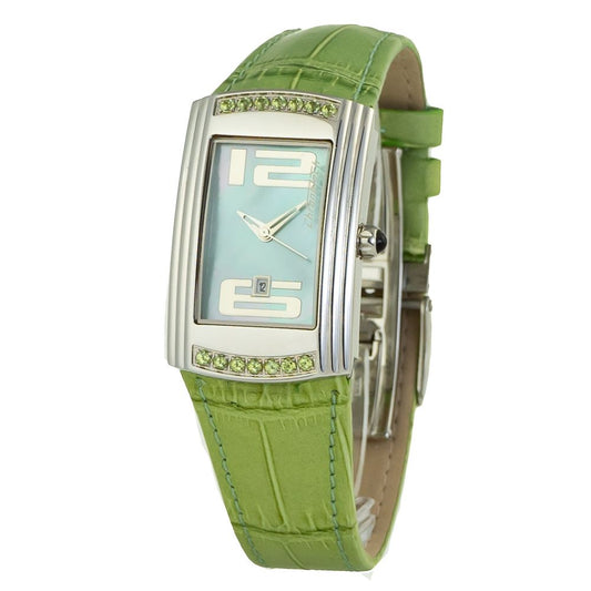 Chronotech Bicolor Leather Dress Women's Watch