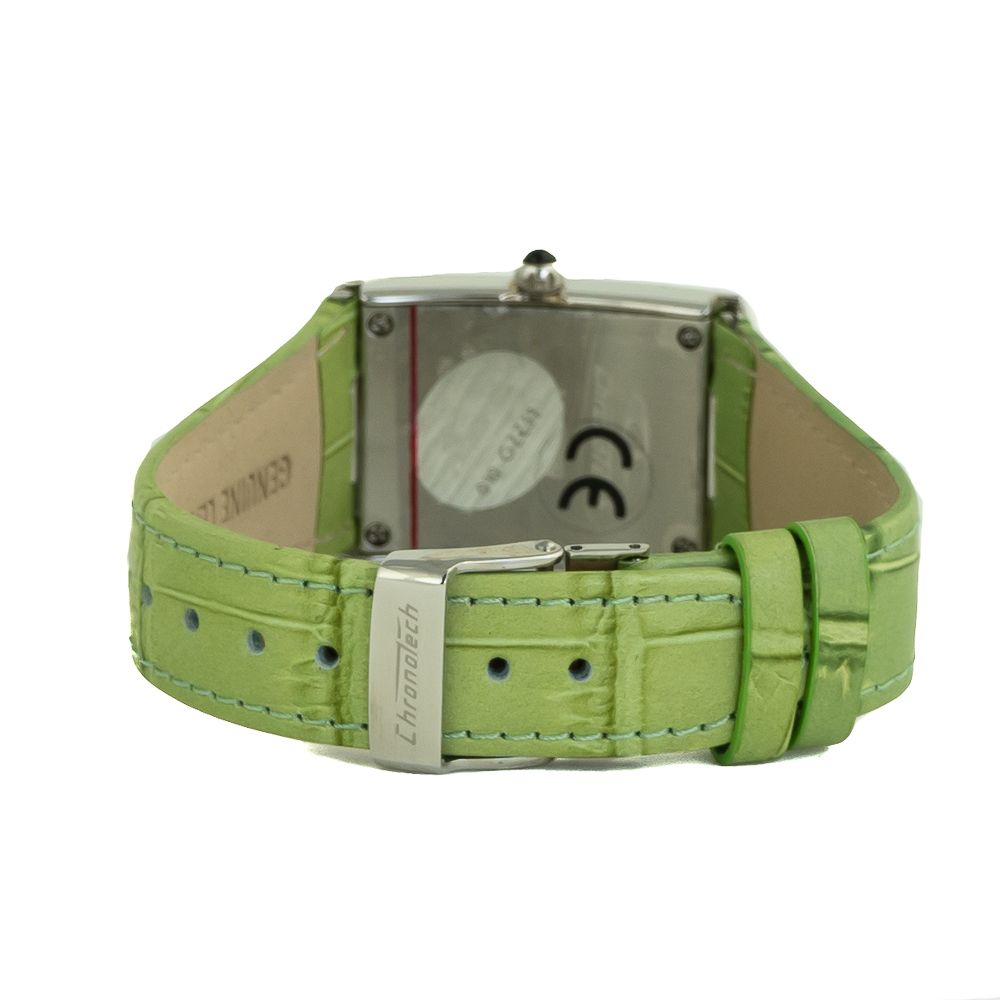 Chronotech Bicolor Leather Dress Women's Watch