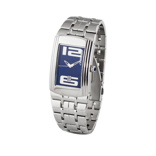 Chronotech Silver Stainless Steel Dress Men's Watch