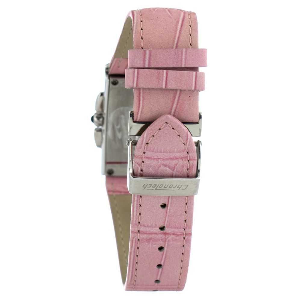 Chronotech Multicolor Leather Dress Women's Watch