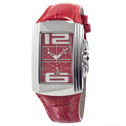 Chronotech Multicolor Leather Dress Women's Watch