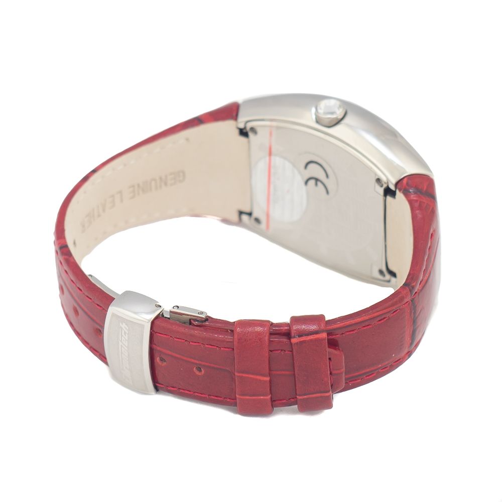 Chronotech Multicolor Leather Dress Women's Watch