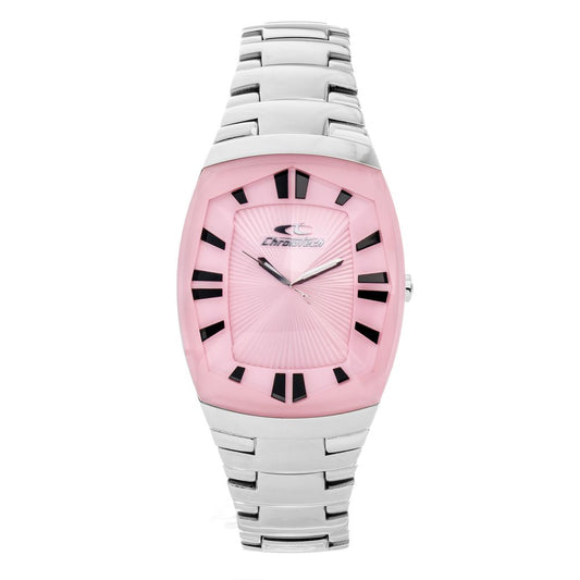 Chronotech Silver Stainless Steel Dress Women's Watch