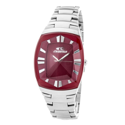 Chronotech Silver Stainless Steel Dress Women's Watch