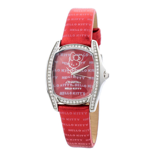 Chronotech Multicolor Leather Dress Women's Watch
