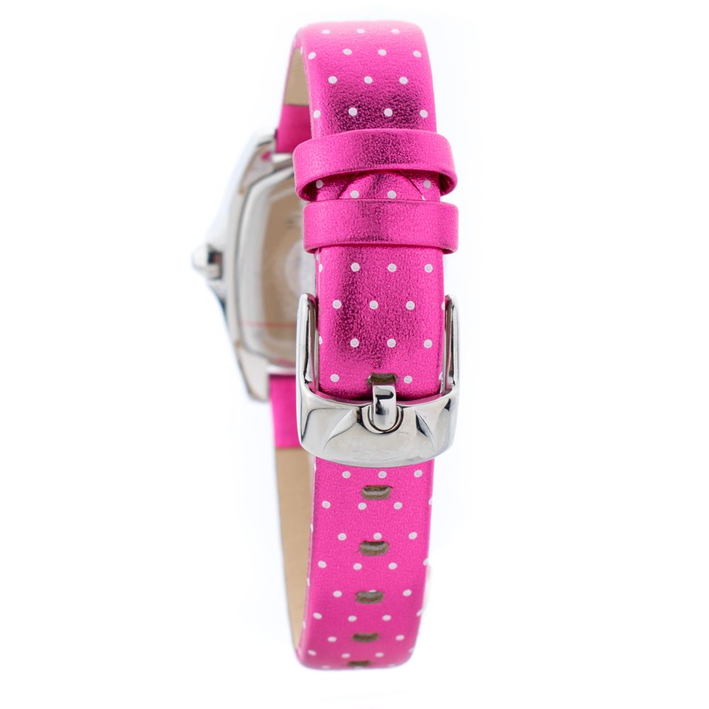 Chronotech Multicolor Leather Dress Women's Watch