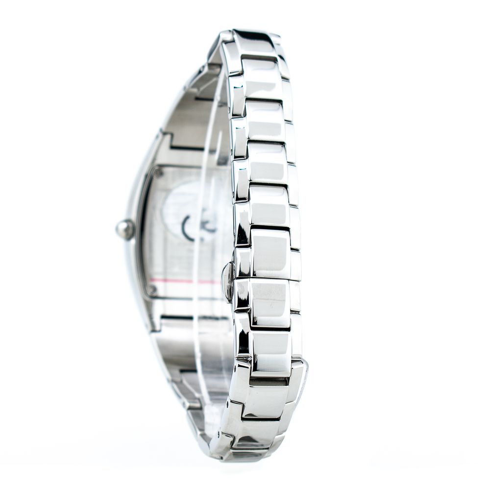 Chronotech Silver Stainless Steel Dress Women's Watch