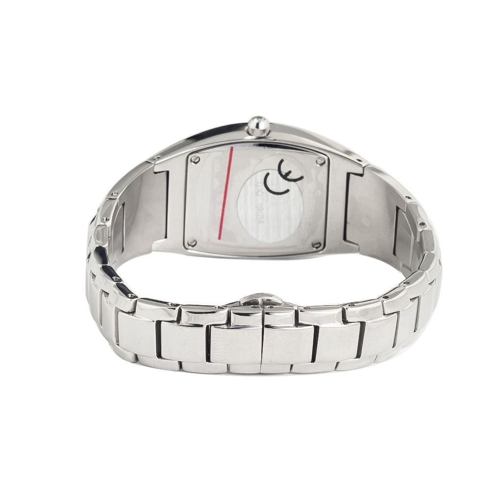 Chronotech Silver Stainless Steel Dress Women's Watch