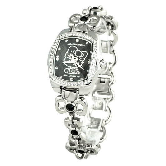 Chronotech Silver Stainless Steel Dress Women's Watch