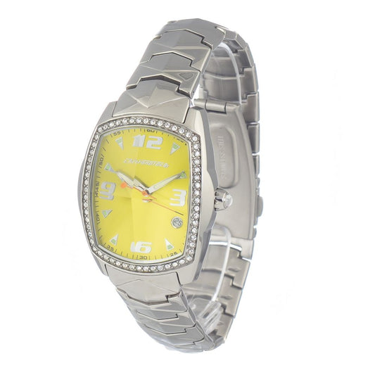 Chronotech Silver Stainless Steel Dress Women's Watch