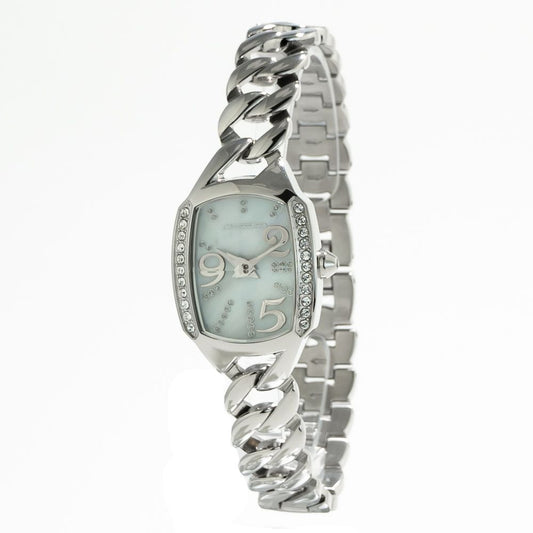 Chronotech Silver Stainless Steel Dress Women's Watch
