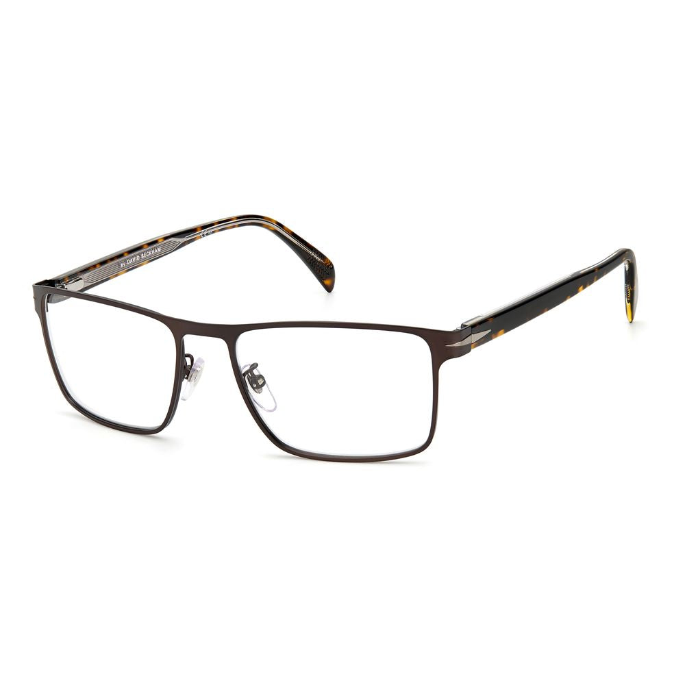 David Beckham Brown Metal Glasses Men's (Frames)