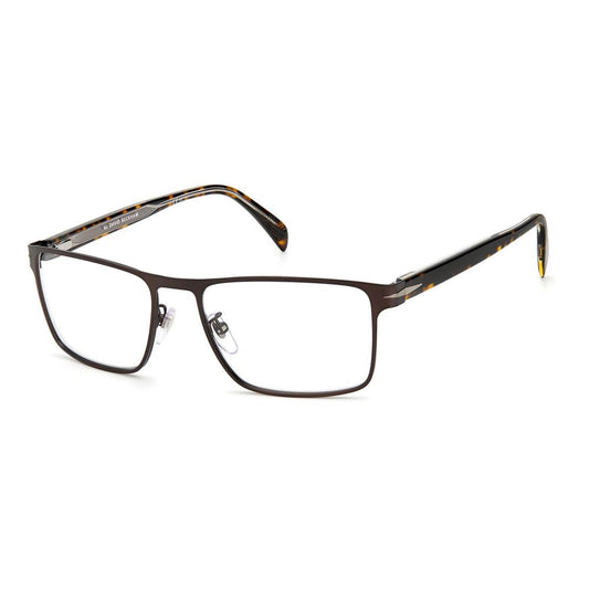 David Beckham Brown Metal Glasses Men's (Frames)