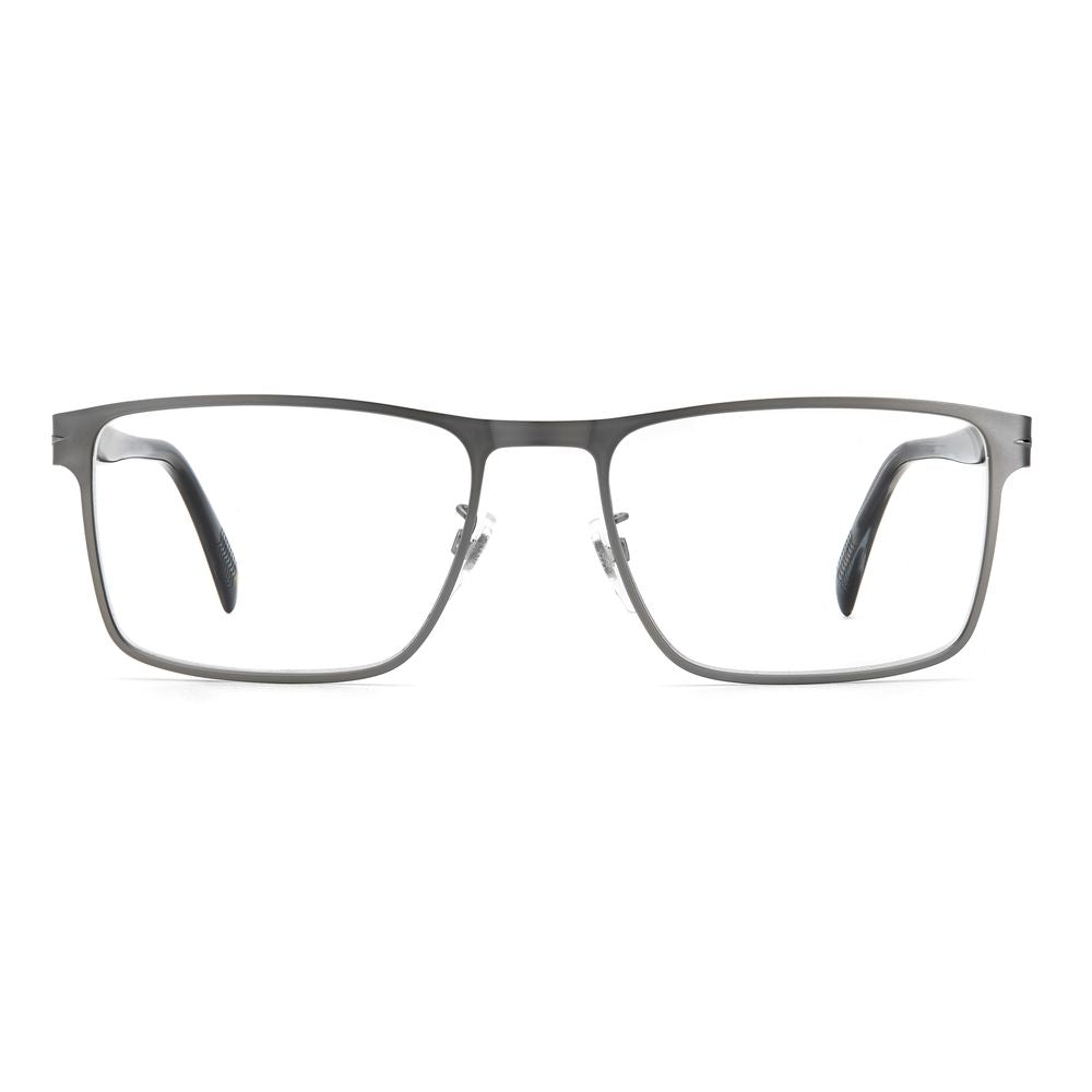 David Beckham Gray Metal Glasses Men's (Frames)