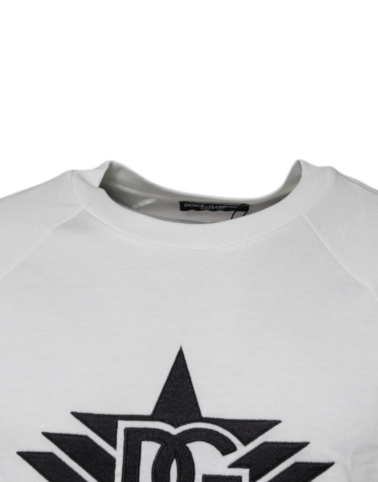 Dolce & Gabbana White DG Sport Crew Neck Short Sleeve Men's T-shirt