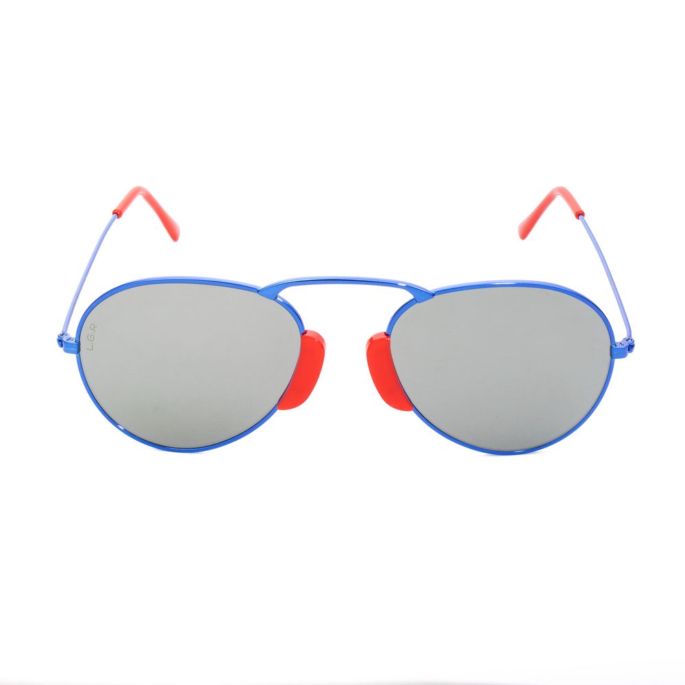 LGR Blue Metal  Sunglasses