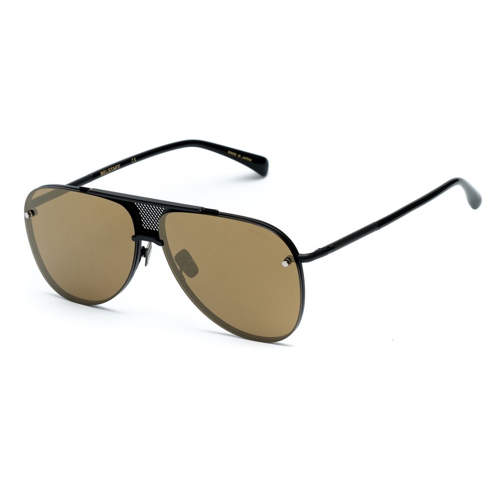 Belstaff Black Titanium Men's Sunglasses