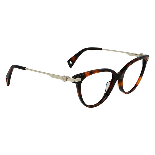 Lanvin Brown Acetate Glasses Women's (Frames)