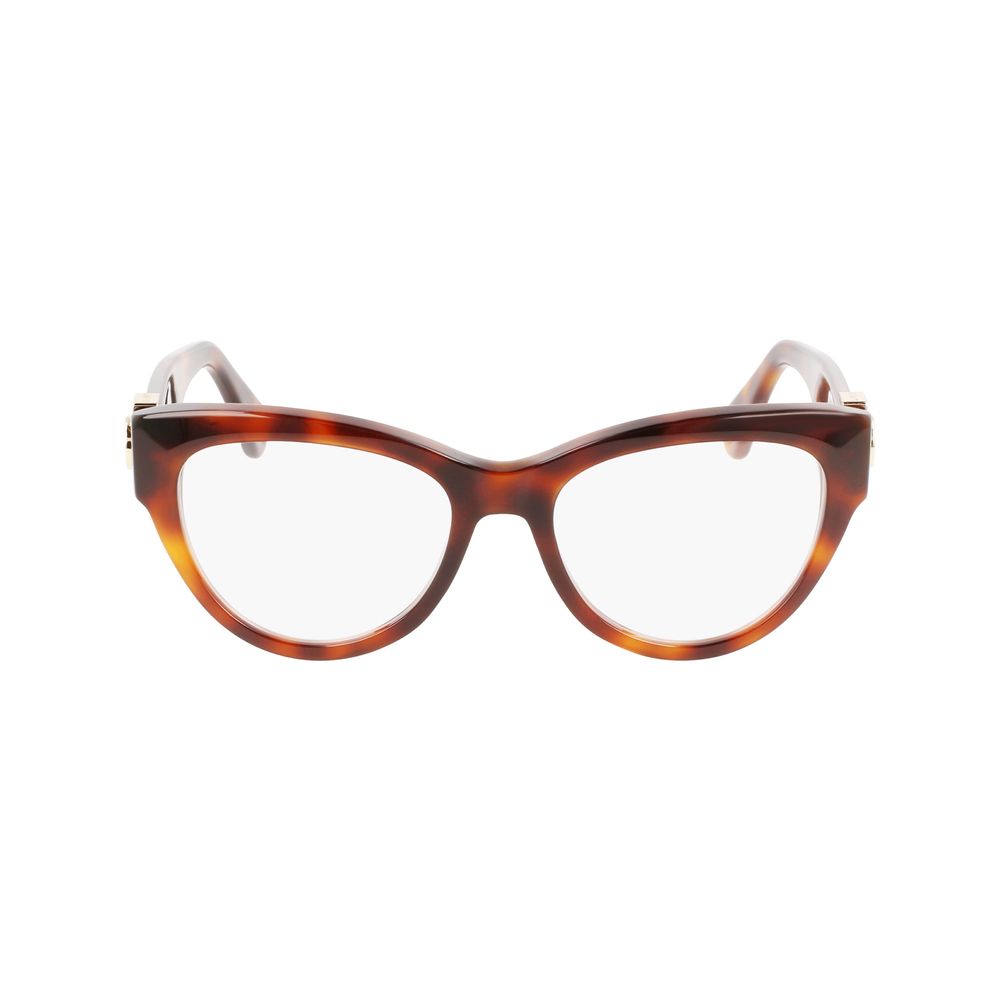 Lanvin Brown Acetate Glasses Women's (Frames)