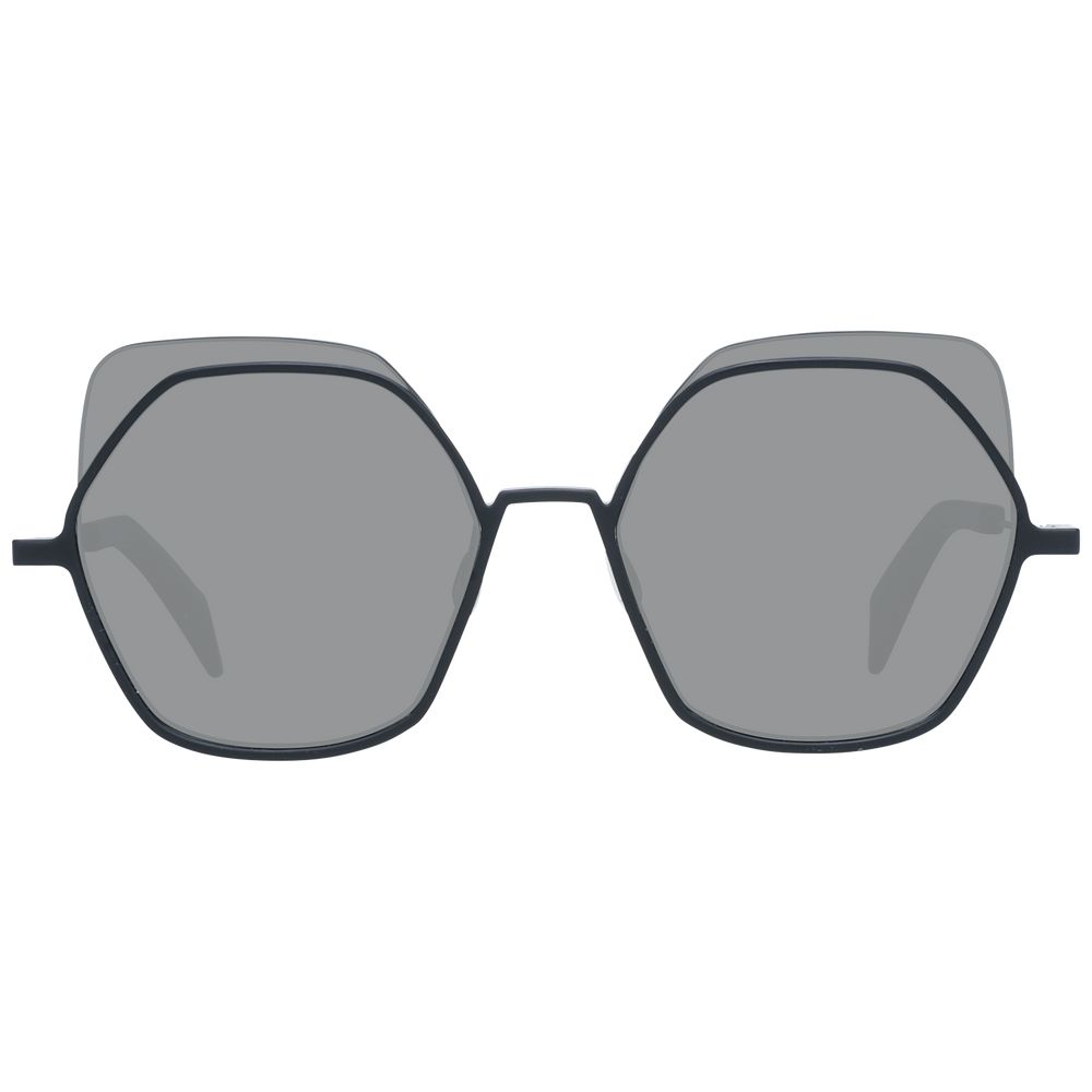 Yohji Yamamoto Black Metal & Plastic Women's Sunglasses