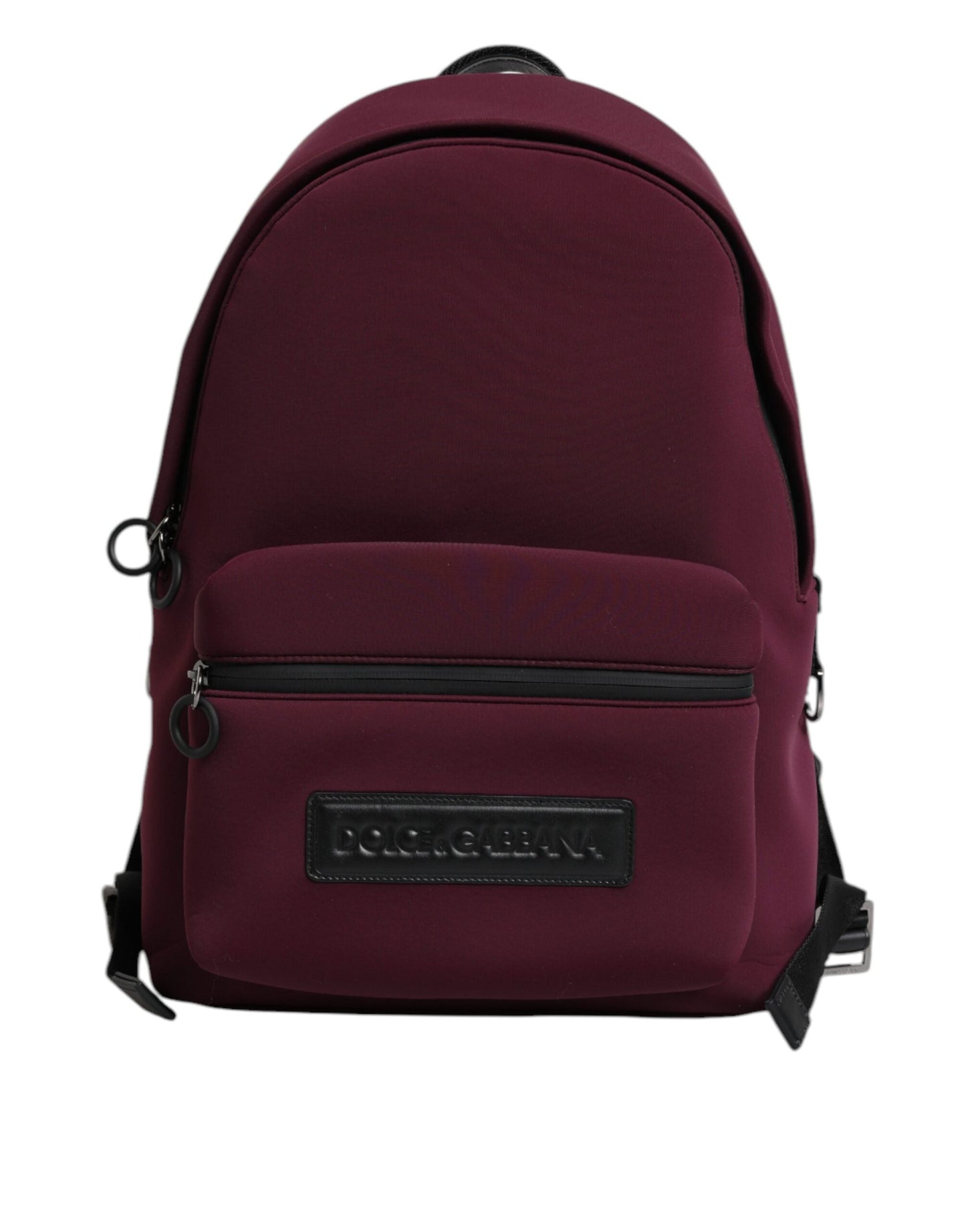 Dolce & Gabbana Burgundy Montreale Tecnico Textile Men Backpack Men's Bag