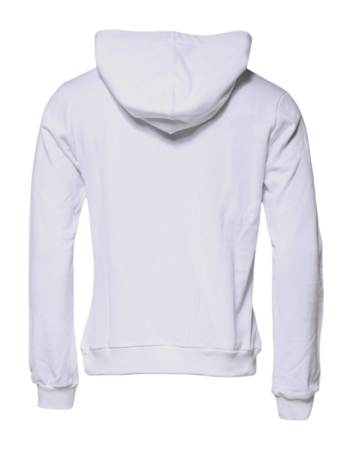 Dolce & Gabbana White Sacred Heart Hooded Sweatshirt Men's Sweater (Pre-Owned)