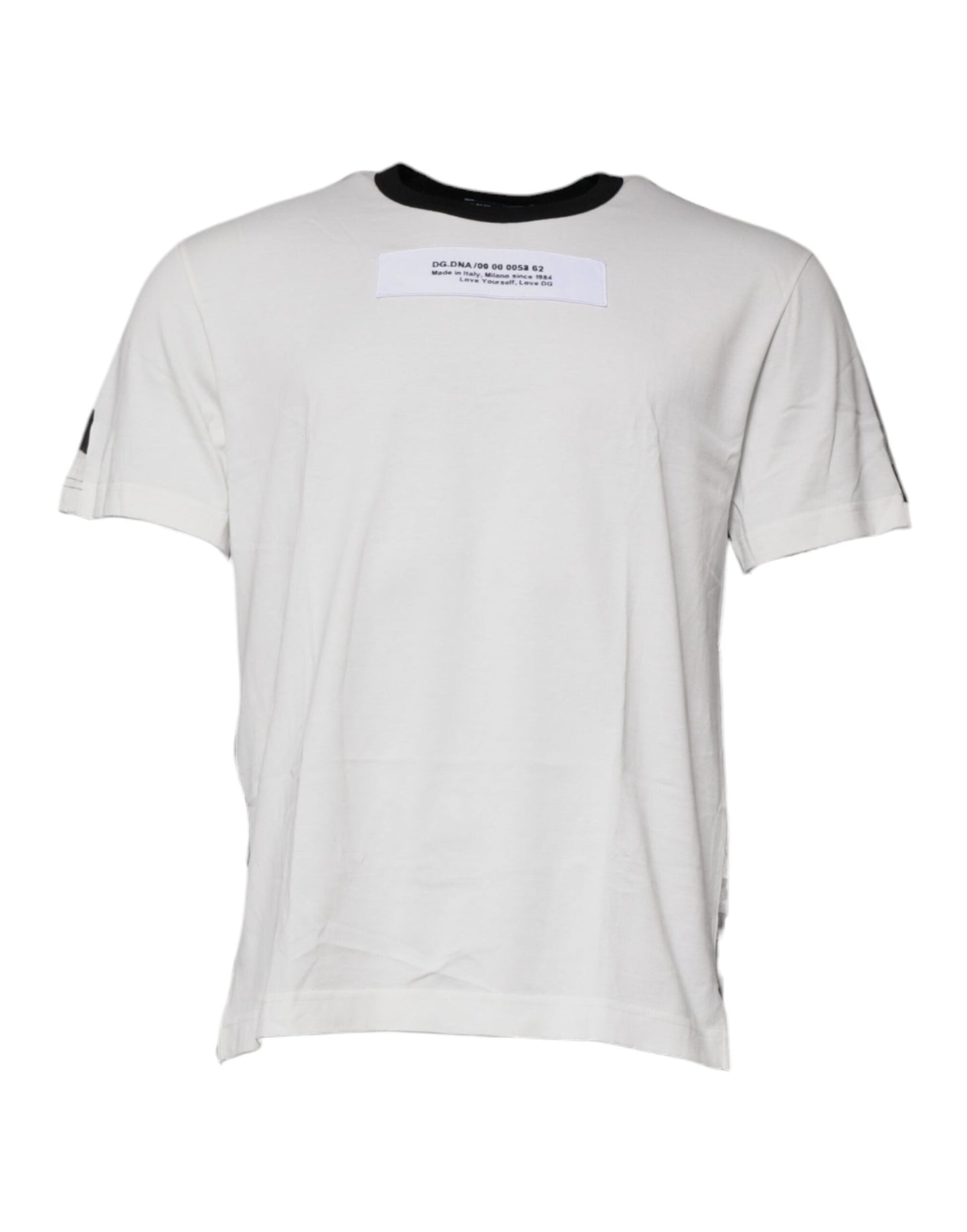 Dolce & Gabbana Multicolor Camouflage Crew Neck Men's T-shirt