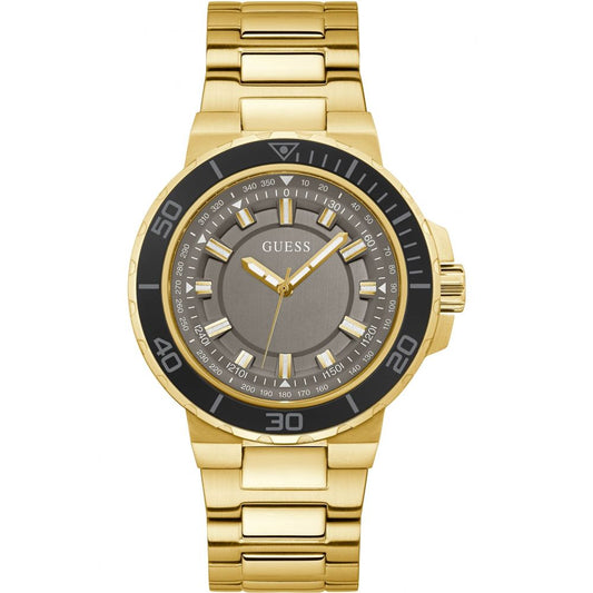 Guess Gold Stainless Steel Dress Men's Watch