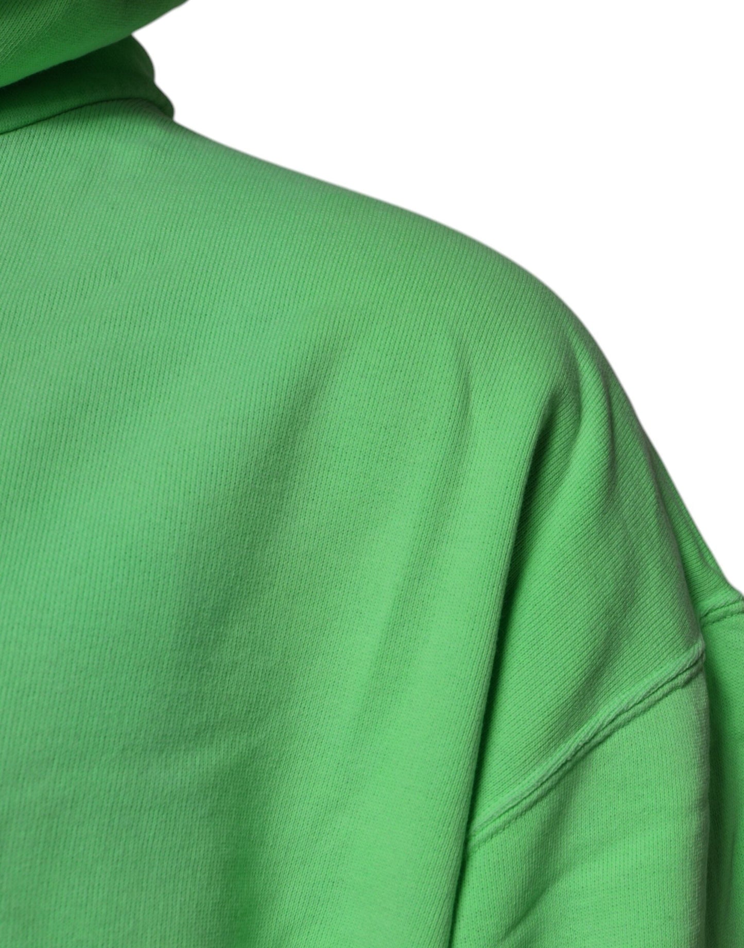 Dolce & Gabbana Green Logo Hooded Pullover Sweatshirt Men's Sweater (Pre-Owned)