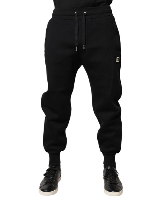 Dolce & Gabbana Black Modal Jogger Jogging Men's Pants (Pre-Owned)