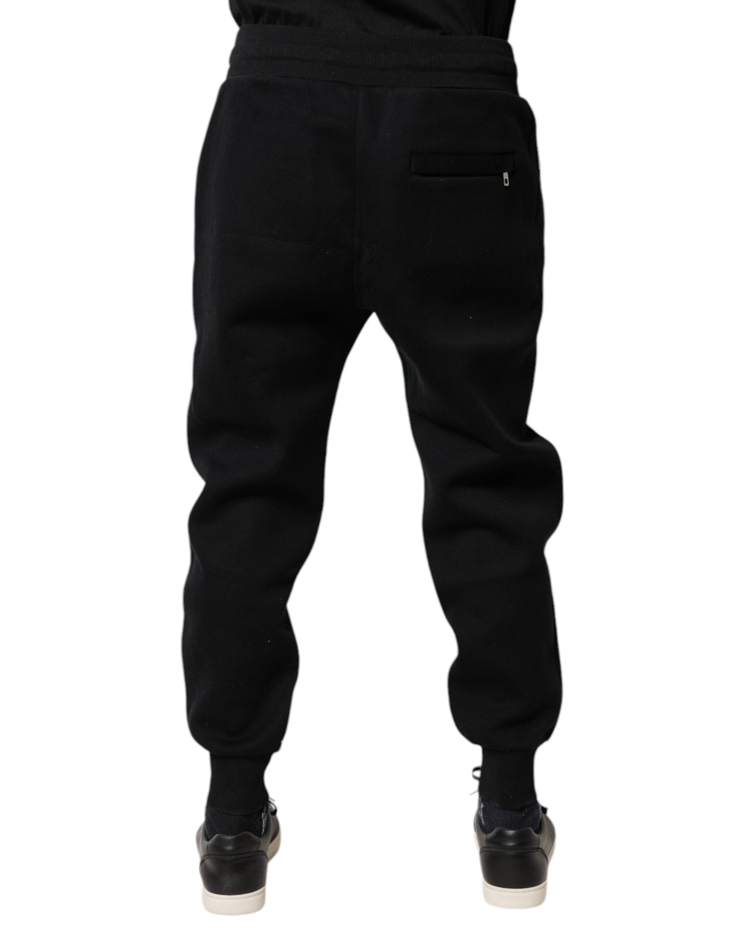 Dolce & Gabbana Black Modal Jogger Jogging Men's Pants (Pre-Owned)