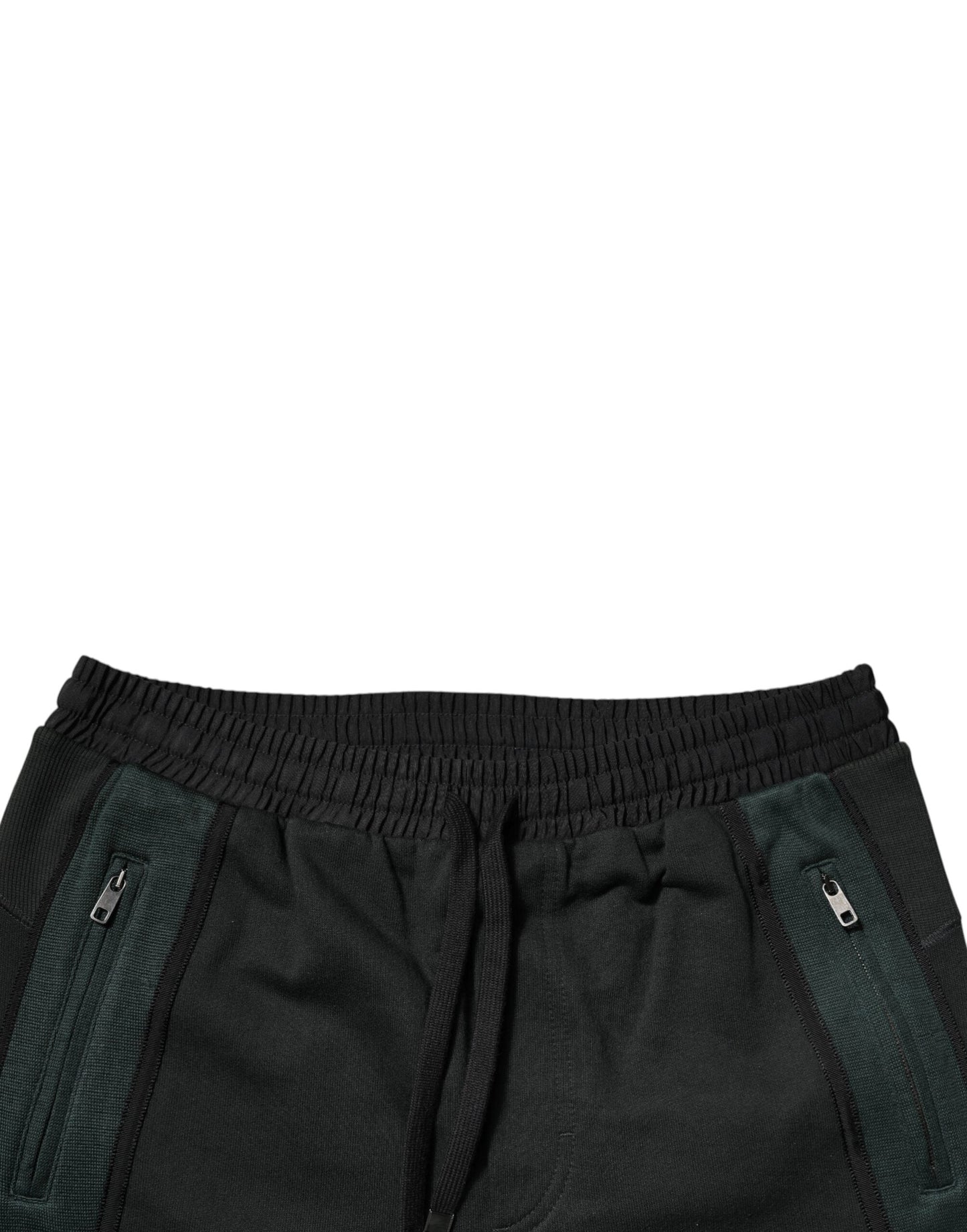 Dolce & Gabbana Black Cotton Blend Jogger SweatMen's Men's Pants (Pre-Owned)