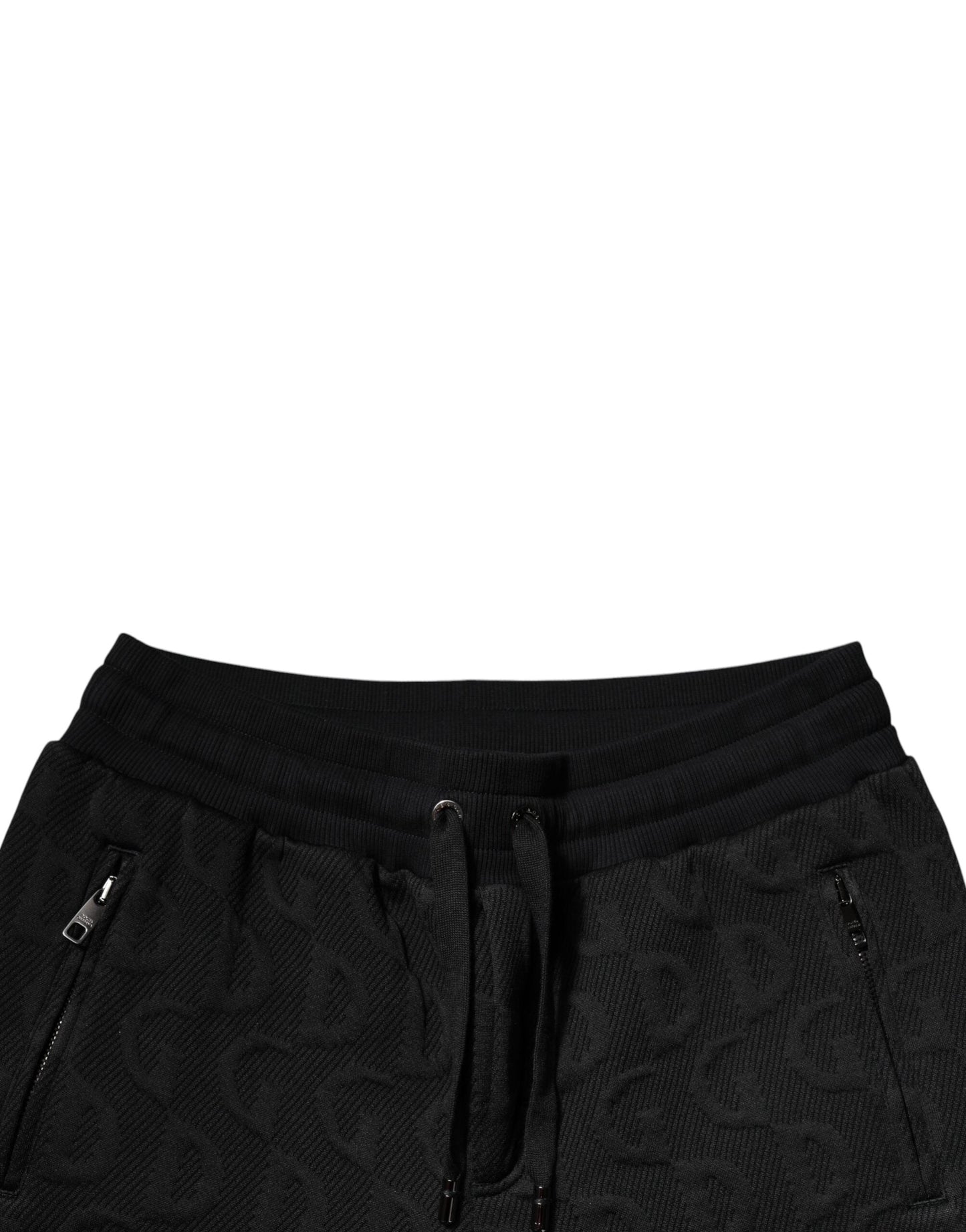 Dolce & Gabbana Black Logo Monogram Jogger SweatMen's Men's Pants (Pre-Owned)