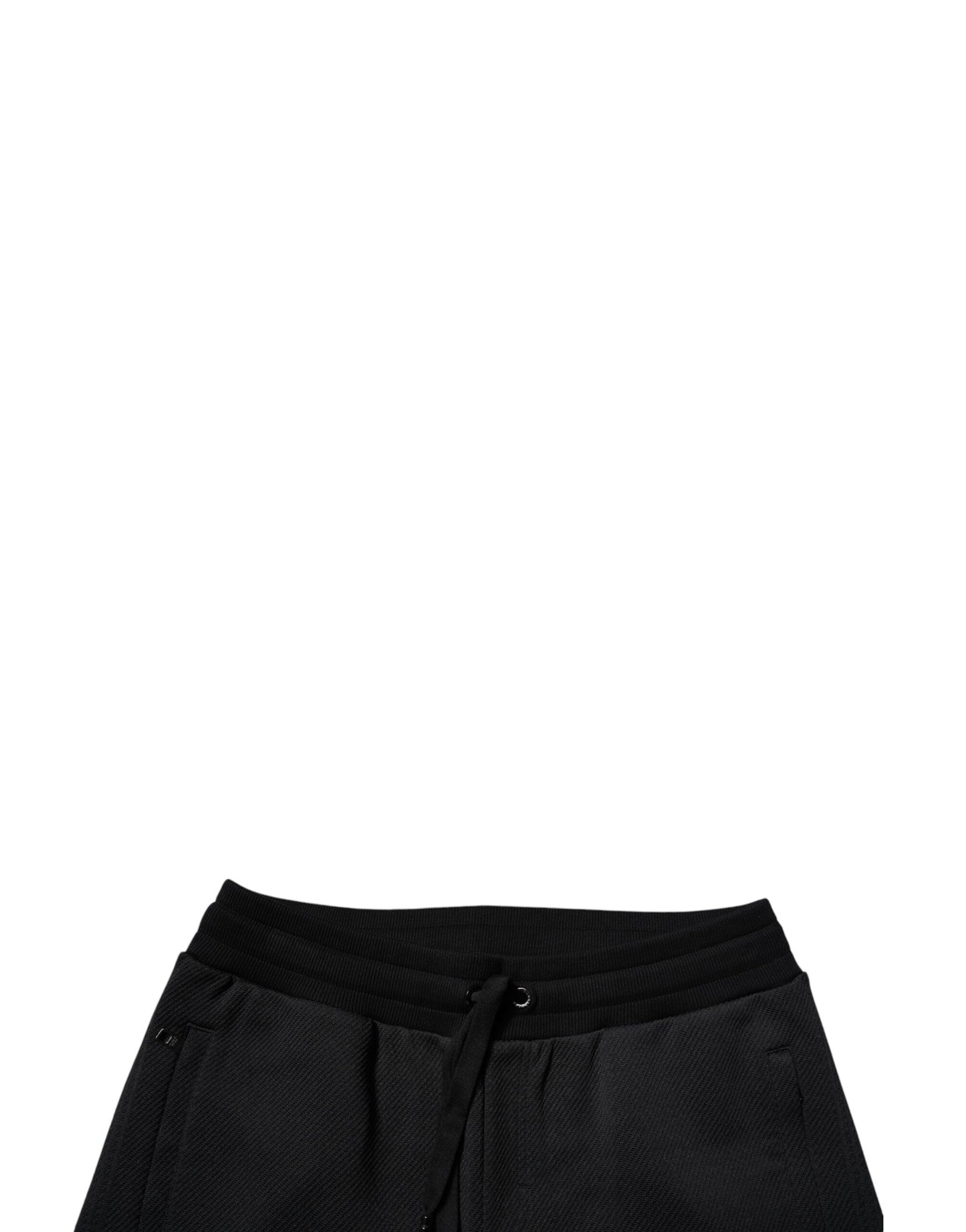 Dolce & Gabbana Black Polyester Men Jogger SweatMen's Men's Pants