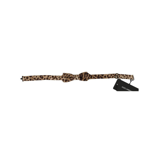 Dolce & Gabbana Brown Silk Ties & Men's Bowty
