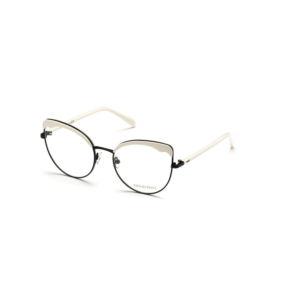 Emilio Pucci Black Metal Glasses Women's (Frames)
