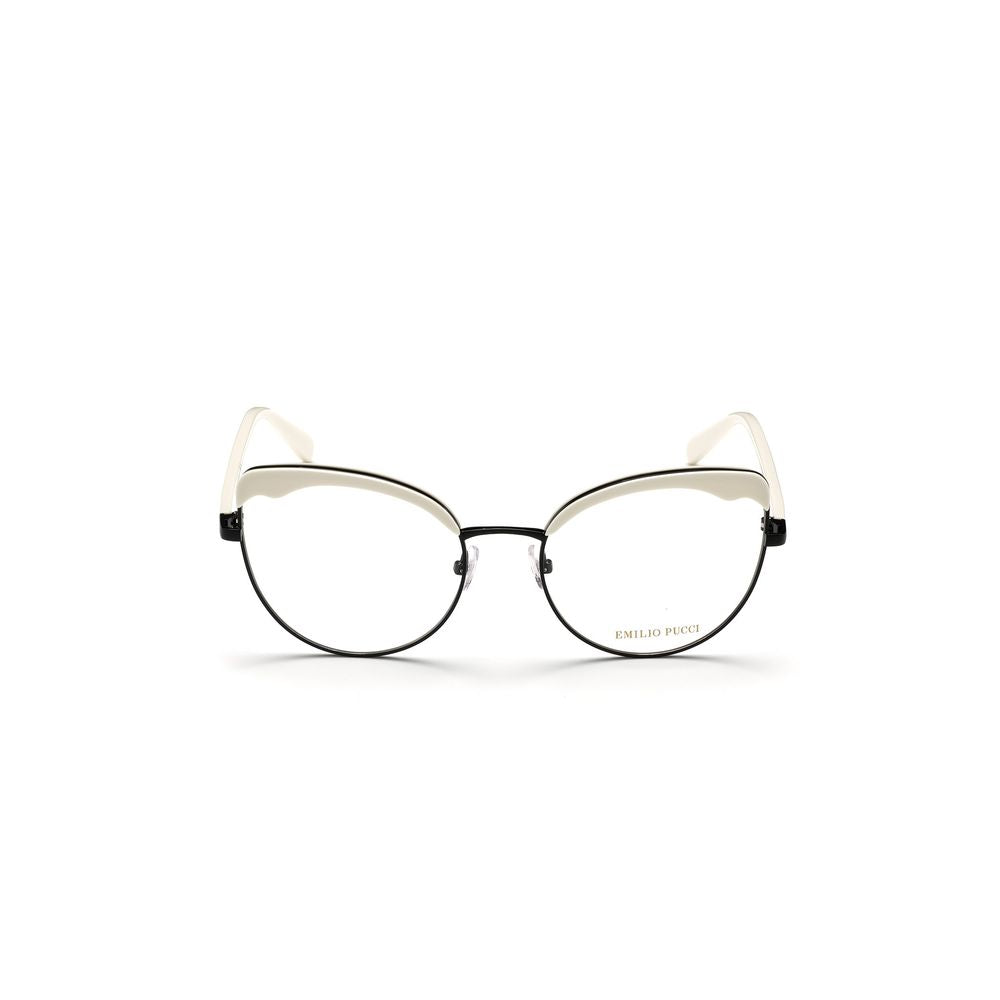 Emilio Pucci Black Metal Glasses Women's (Frames)