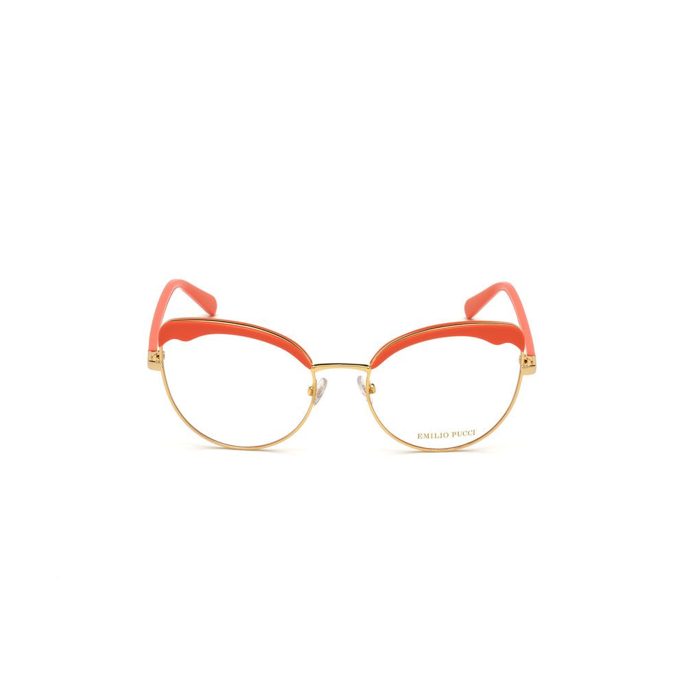 Emilio Pucci Gold Metal Glasses Women's (Frames)