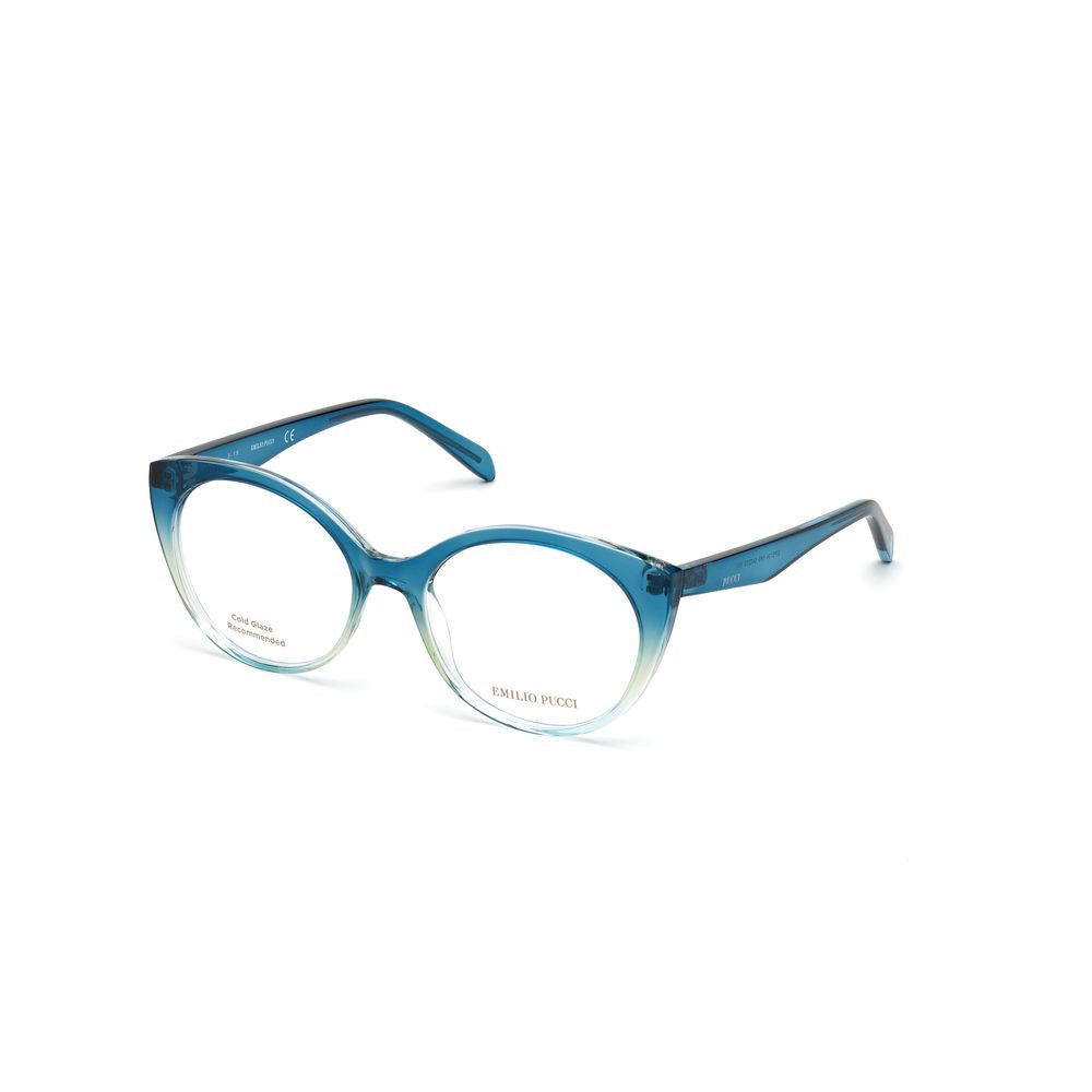 Emilio Pucci Brown Resin Glasses Women's (Frames)