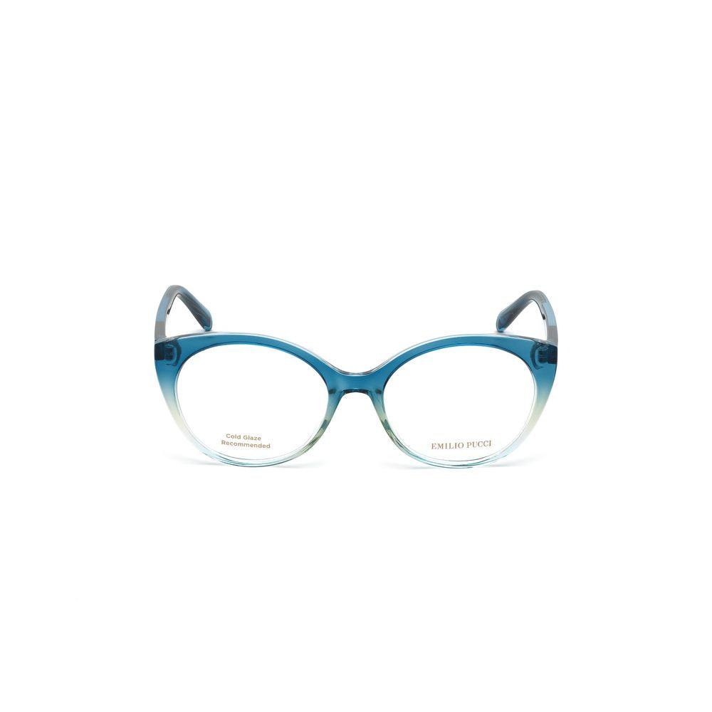 Emilio Pucci Brown Resin Glasses Women's (Frames)