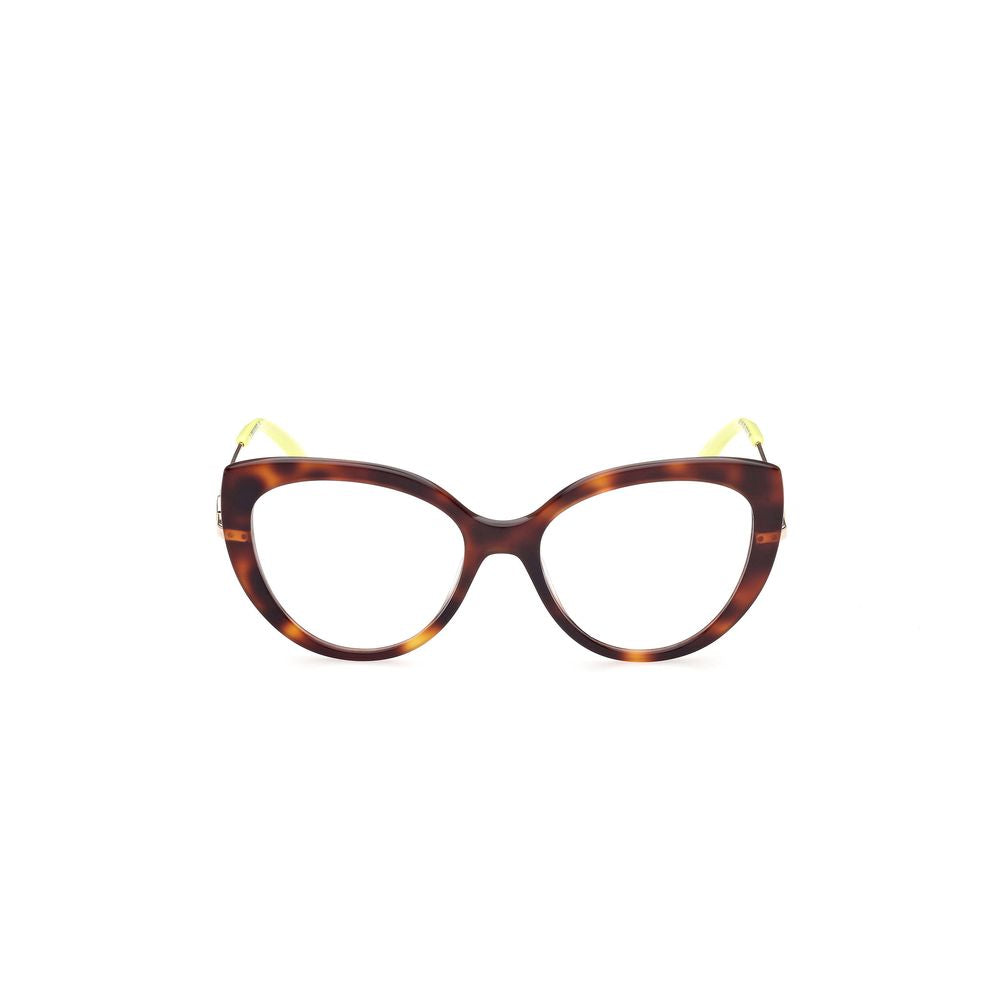 Emilio Pucci Brown Acetate Glasses Women's (Frames)